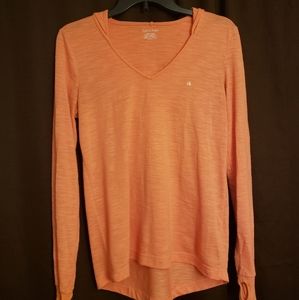 Calvin Klein Hooded, Long-sleeved Active Tee